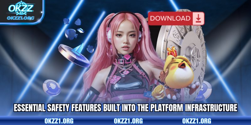 Essential safety features built into the platform infrastructure