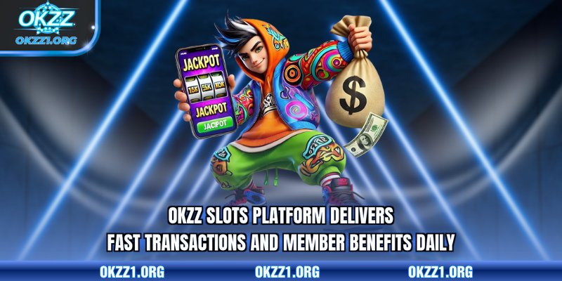 OKZZ slots platform delivers fast transactions and member benefits daily