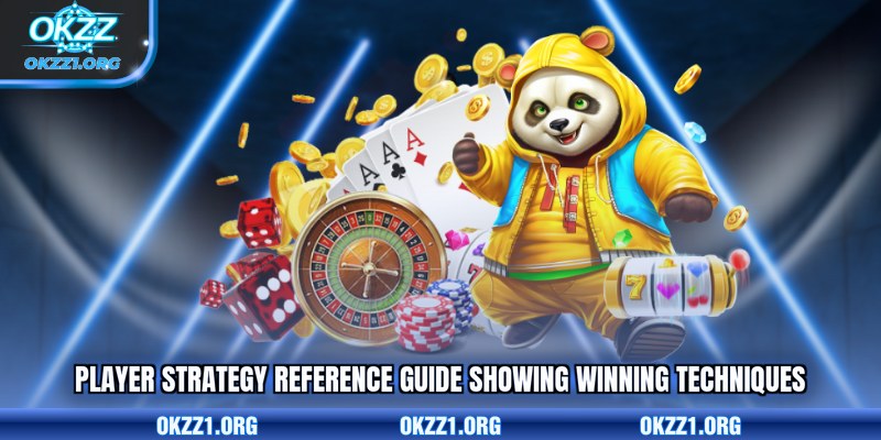 Player strategy reference guide showing winning techniques