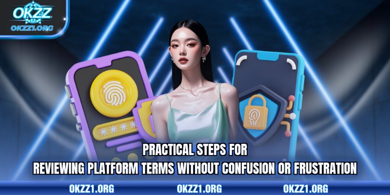Practical steps for reviewing platform terms without confusion or frustration