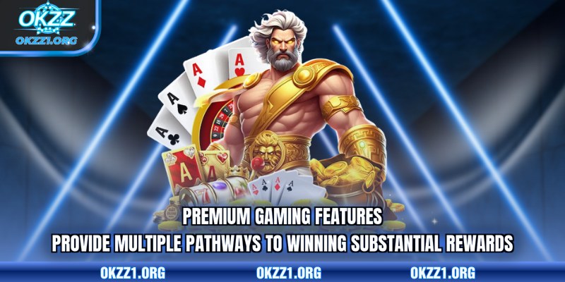 Premium gaming features provide multiple pathways to winning substantial rewards
