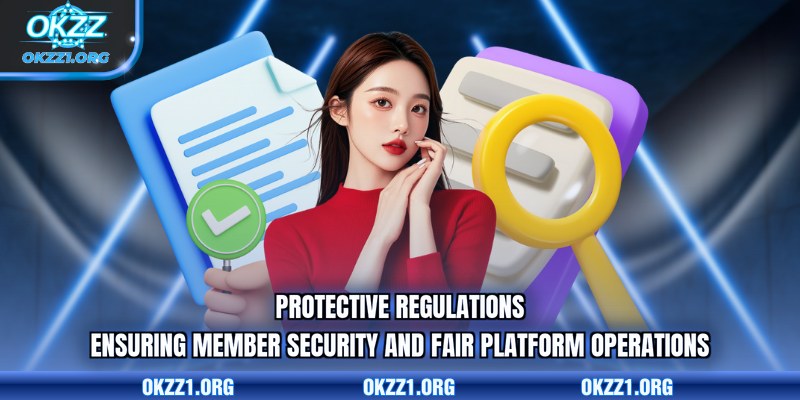 Protective regulations ensuring member security and fair platform operations