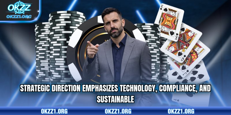 Strategic direction emphasizes technology, compliance, and sustainable