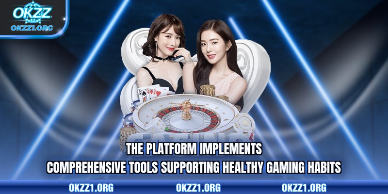 The platform implements comprehensive tools supporting healthy gaming habits
