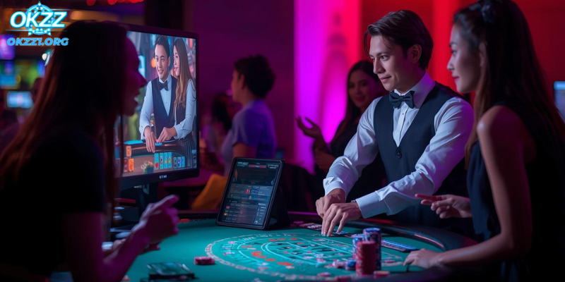 Live dealer games bring a real casino atmosphere to your screen.