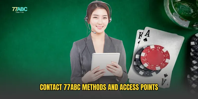 Contact 77ABC Methods and Access Points